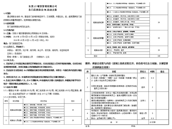 澤亞咨詢顧問淺談餐飲業(yè)的班前會管理